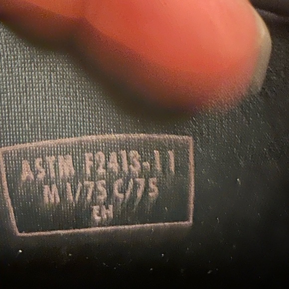 Muck Boot Co Black Steel Toe Lace Up Boots Rubber - Picture 10 of 11